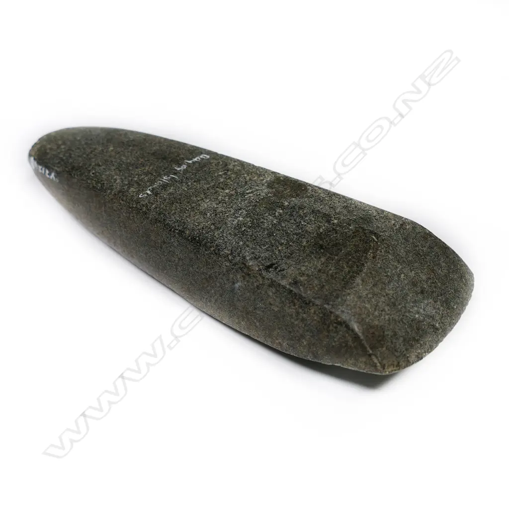 A Māori pre-European stone toki, Image 1++